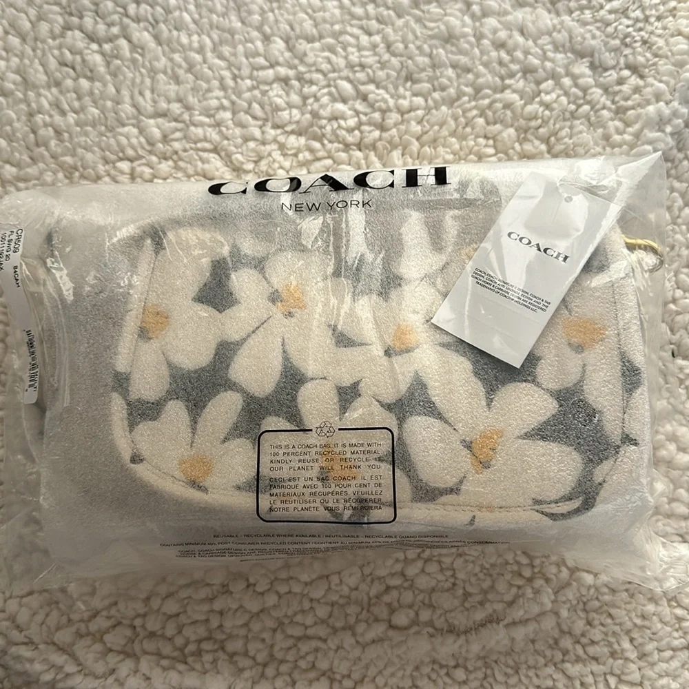 Coach Swinger 20 Floral Print Shoulder Mini Bag NWT - Picture 7 of 8